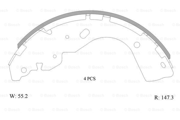 BOSCH 0 986 AB1 601 Brake...