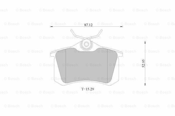 BOSCH 0 986 AB1 677 Brake...