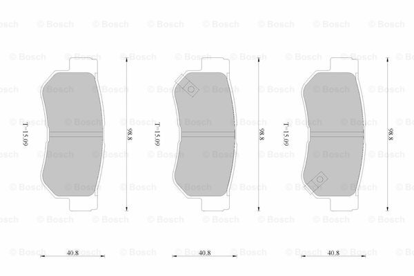 BOSCH 0 986 AB1 719 Brake...