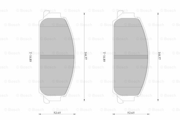 BOSCH 0 986 AB1 783 Brake...