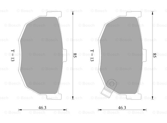 BOSCH 0 986 AB1 908 Brake...