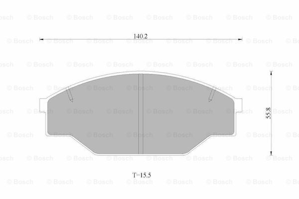 BOSCH 0 986 AB1 924 Brake...