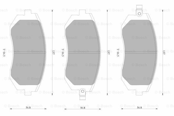 BOSCH 0 986 AB1 961 Brake...