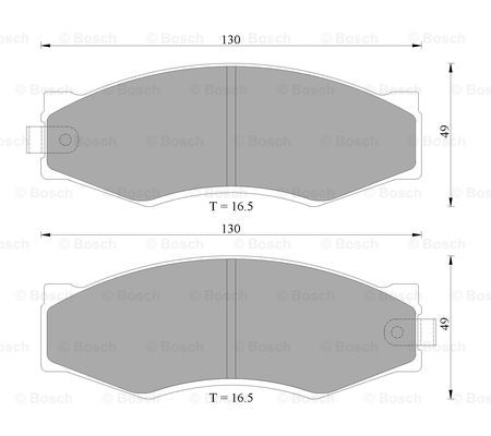 BOSCH 0 986 AB2 005 Brake...