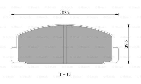 BOSCH 0 986 AB2 009 Brake...