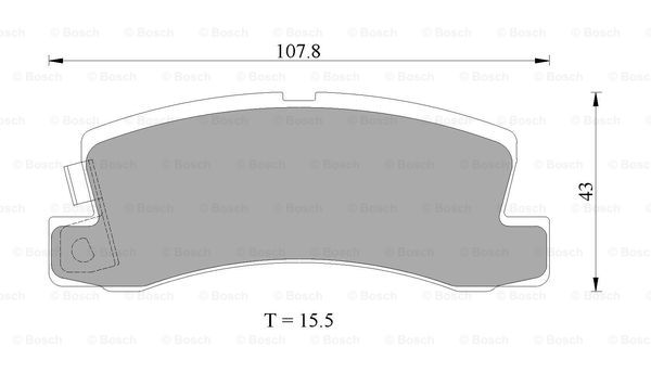 BOSCH 0 986 AB2 010 Brake...