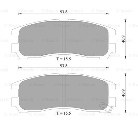 BOSCH 0 986 AB2 011 Brake...