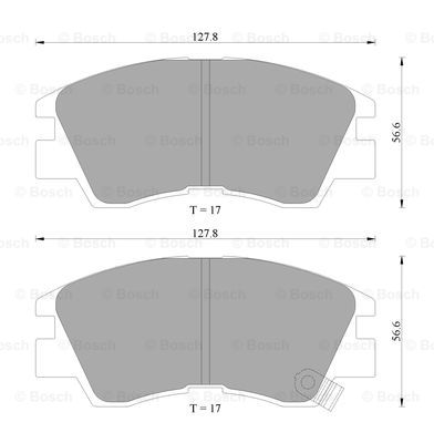 BOSCH 0 986 AB2 013 Brake...