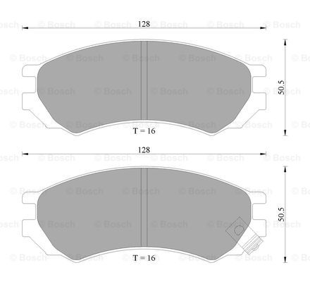 BOSCH 0 986 AB2 017 Brake...