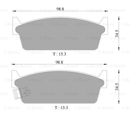 BOSCH 0 986 AB2 038 Brake...