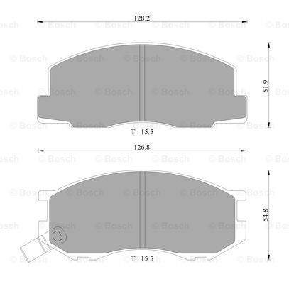 BOSCH 0 986 AB2 049 Brake...