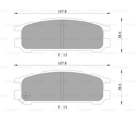 BOSCH 0 986 AB2 052 Brake...