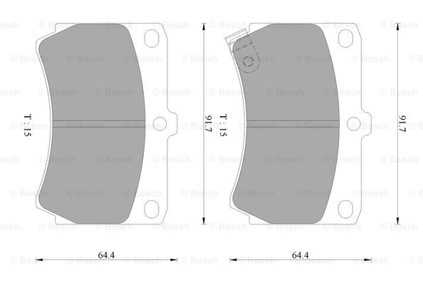 BOSCH 0 986 AB2 053 Brake...