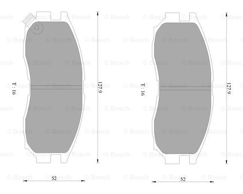 BOSCH 0 986 AB2 064 Brake...