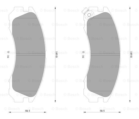 BOSCH 0 986 AB2 065 Brake...