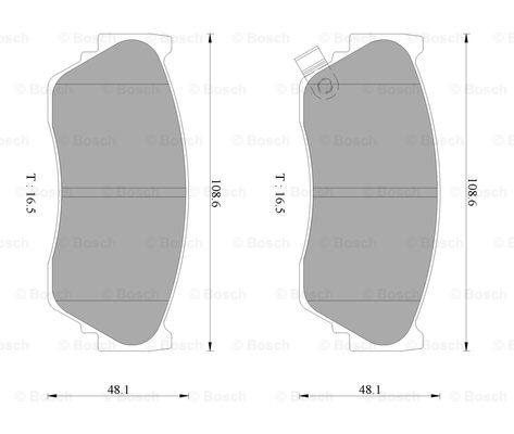 BOSCH 0 986 AB2 069 Brake...