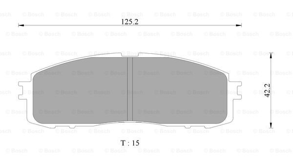 BOSCH 0 986 AB2 080 Brake...