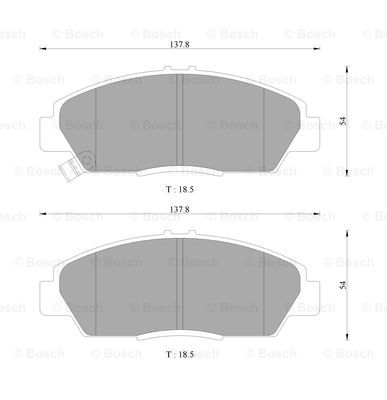 BOSCH 0 986 AB2 212 Brake...