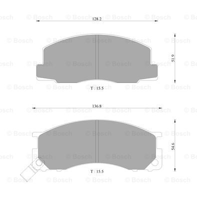 BOSCH 0 986 AB2 229 Brake...