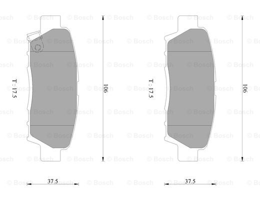 BOSCH 0 986 AB2 246 Brake...