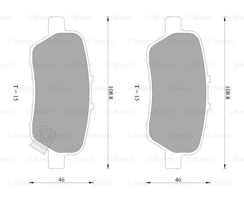 BOSCH 0 986 AB2 264 Brake...