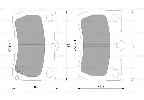 BOSCH 0 986 AB2 265 Brake...