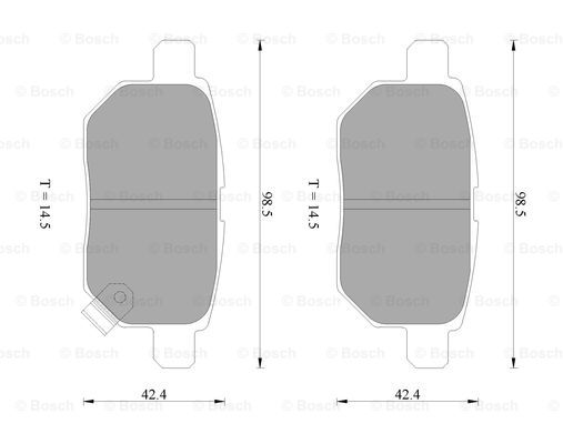 BOSCH 0 986 AB2 269 Brake...