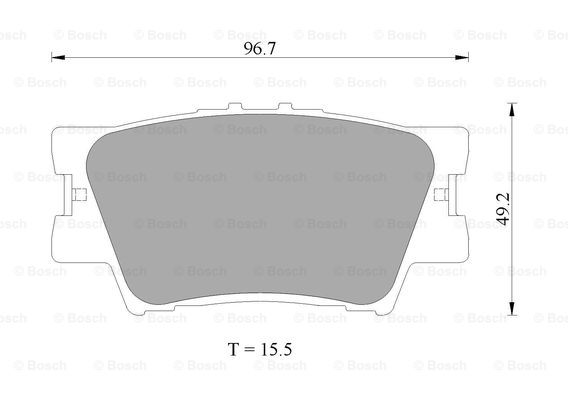 BOSCH 0 986 AB2 271 Brake...