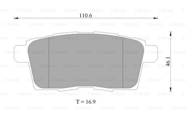 BOSCH 0 986 AB2 272 Brake...