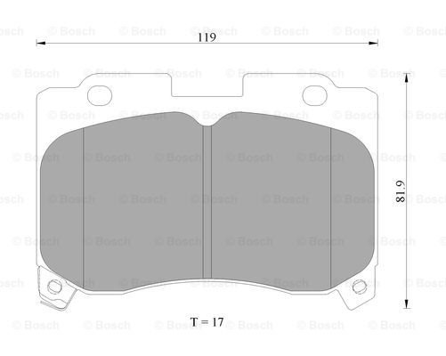 BOSCH 0 986 AB2 281 Brake...