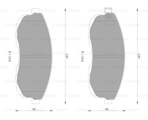 BOSCH 0 986 AB2 292 Brake...