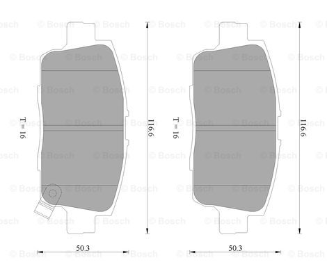 BOSCH 0 986 AB2 295 Brake...