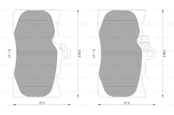 BOSCH 0 986 AB2 297 Brake...