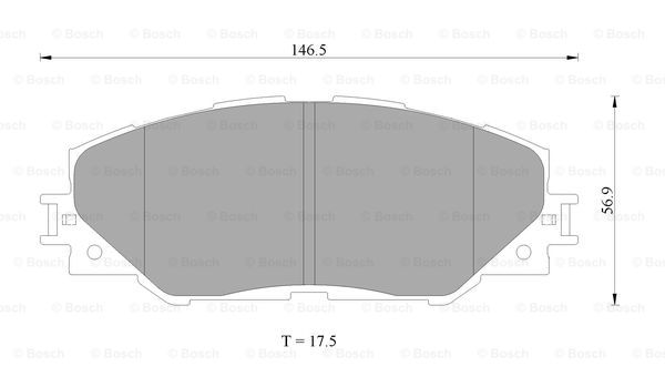 BOSCH 0 986 AB2 298 Brake...