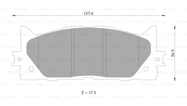 BOSCH 0 986 AB2 299 Brake...