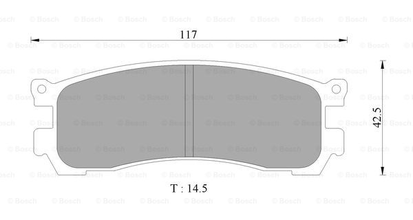 BOSCH 0 986 AB2 305 Brake...