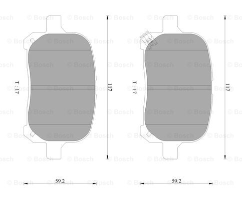 BOSCH 0 986 AB2 326 Brake...