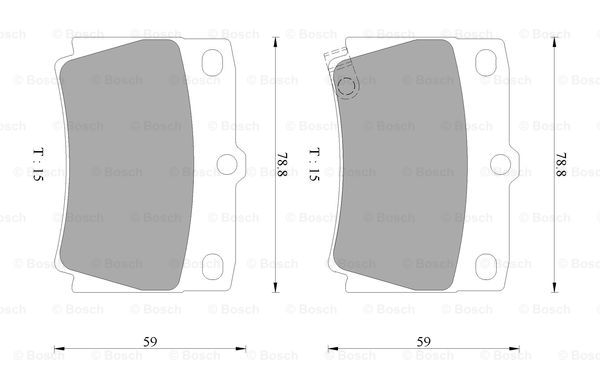 BOSCH 0 986 AB2 331 Brake...