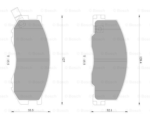 BOSCH 0 986 AB2 333 Brake...