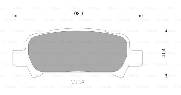 BOSCH 0 986 AB2 334 Brake...