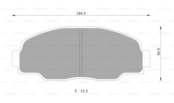 BOSCH 0 986 AB2 339 Brake...