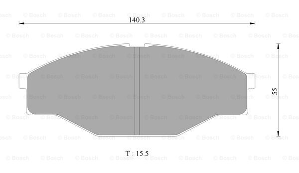 BOSCH 0 986 AB2 340 Brake...