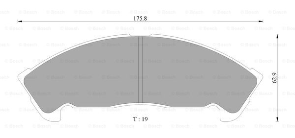 BOSCH 0 986 AB2 342 Brake...