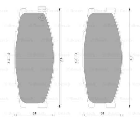 BOSCH 0 986 AB2 344 Brake...