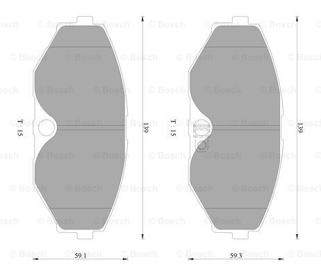 BOSCH 0 986 AB2 345 Brake...