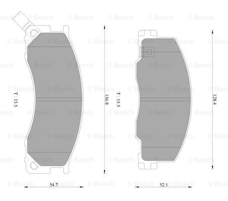 BOSCH 0 986 AB2 351 Brake...