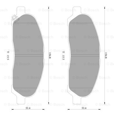 BOSCH 0 986 AB2 353 Brake...