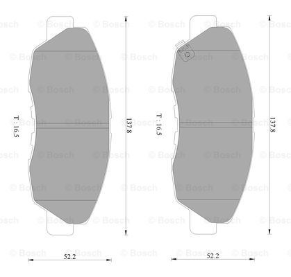 BOSCH 0 986 AB2 363 Brake...