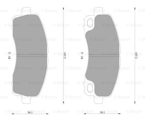 BOSCH 0 986 AB2 366 Brake...