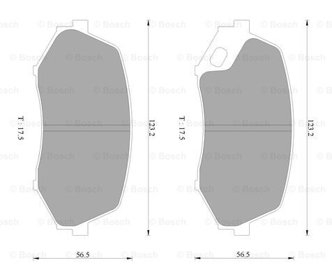 BOSCH 0 986 AB2 368 Brake...